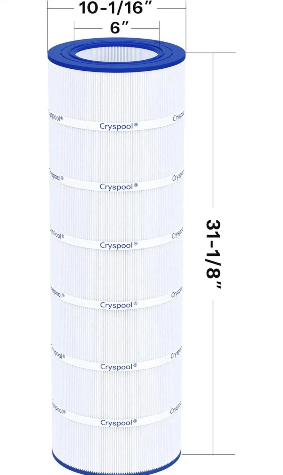 Cryspool CP-09031 Pool Filter for CC150 PAP150 C-9415 FC-0687 160317 150 sq ft gallery