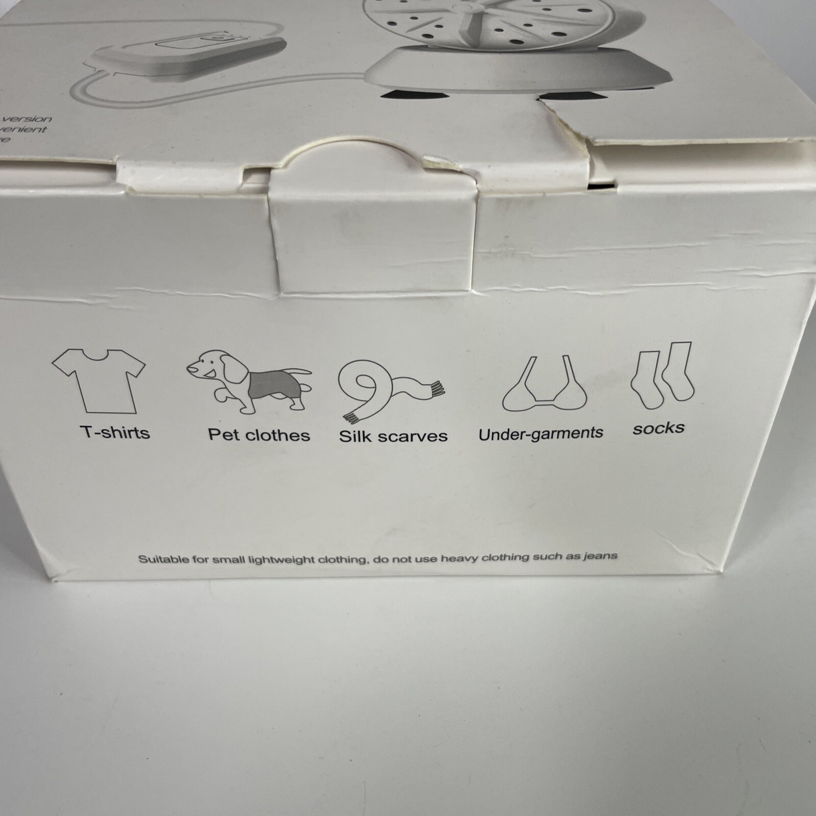 USB Mini Washing Machine Ultrasonic Turbo Rotating Clothes Washer Travel Home gallery
