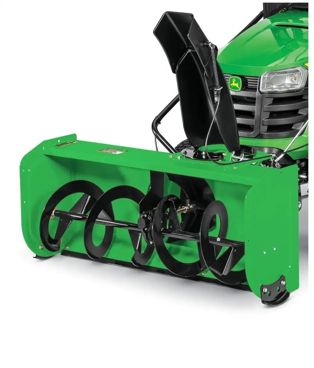 John Deere 44 in. Two-Stage Snow Blower Attachment for 100 Series Tractors gallery