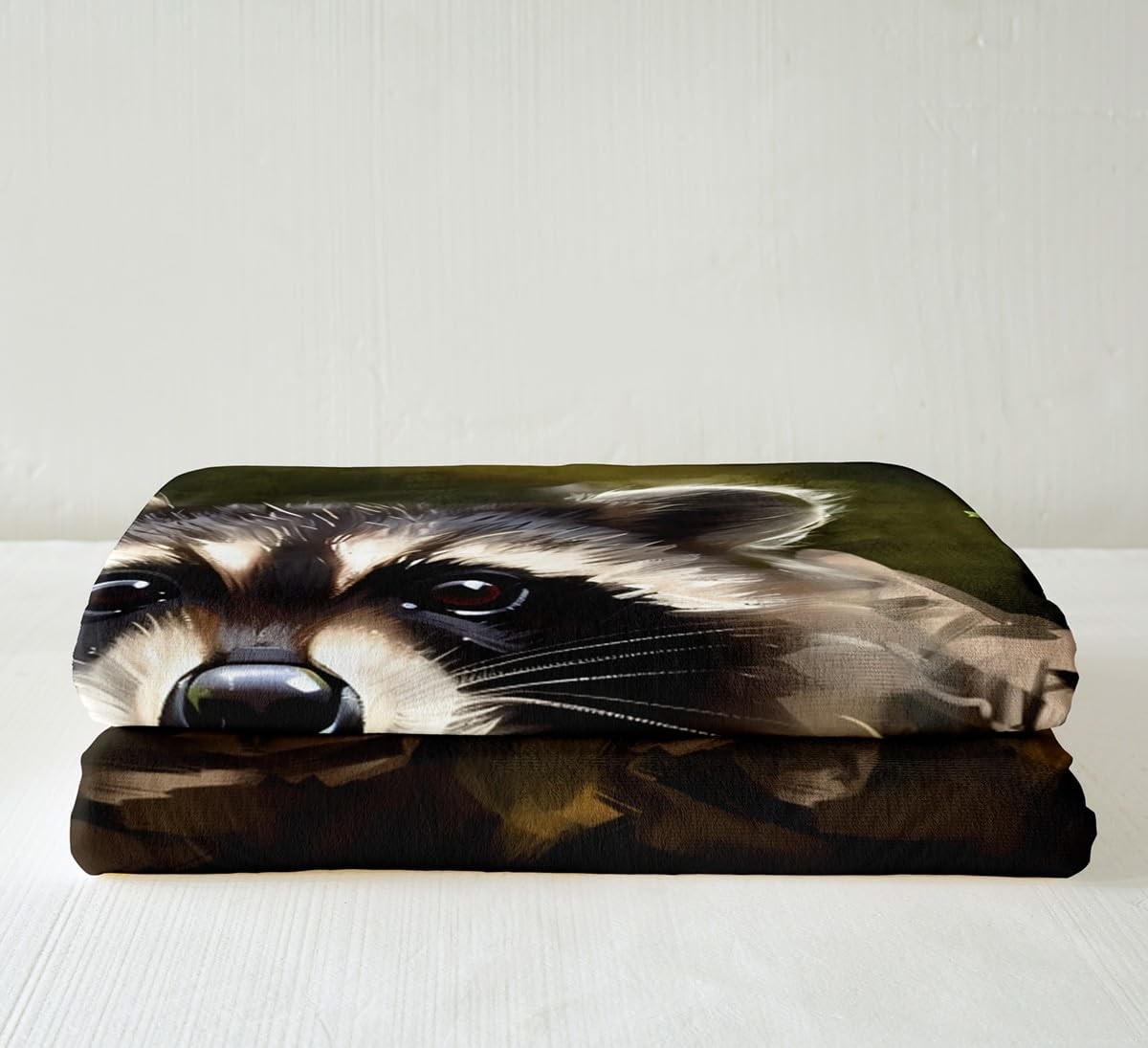 Feelyou Raccoon Sherpa Throw Blanket for Kids Boys Girls - Cute Animal Theme gallery
