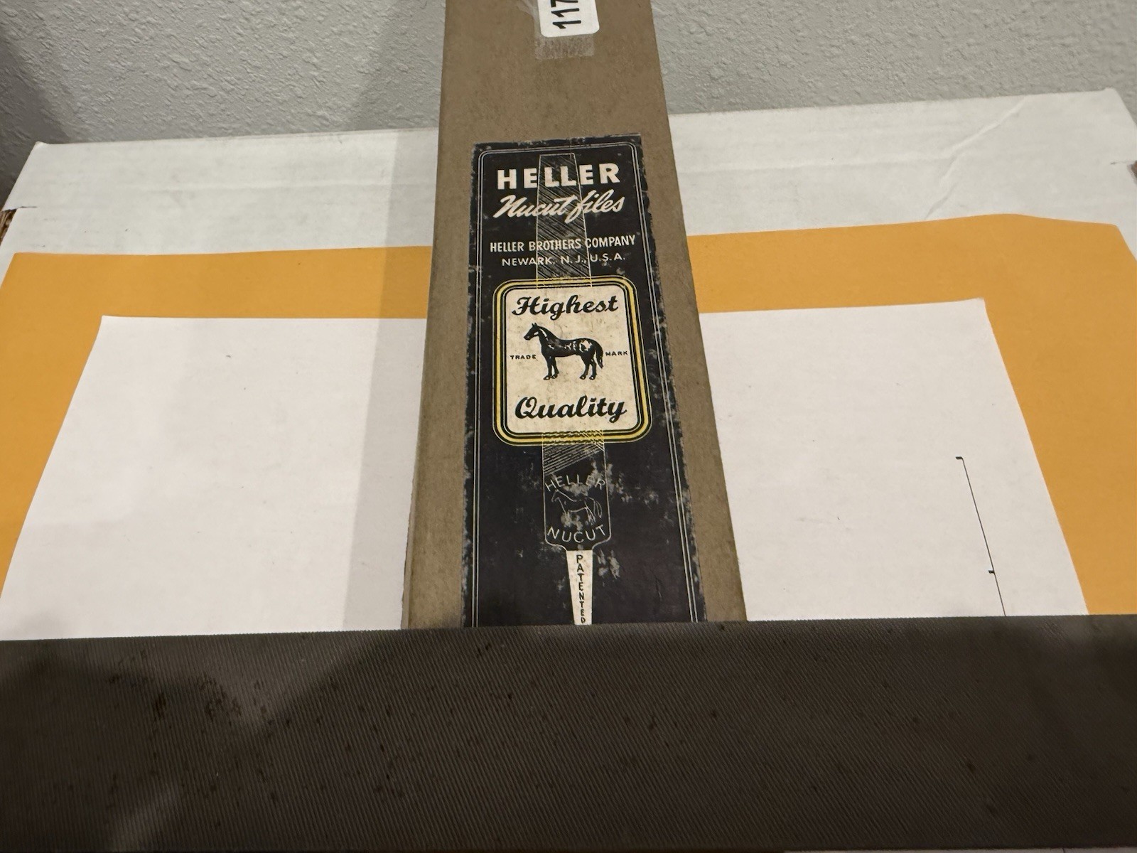 New Heller 16” Flat Smooth File, 2nd Cut gallery