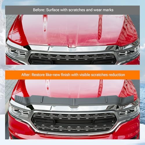 Hood Protector Deflector Upgraded TPE Compatible with 2019-2026 Dodge RAM 1500 gallery