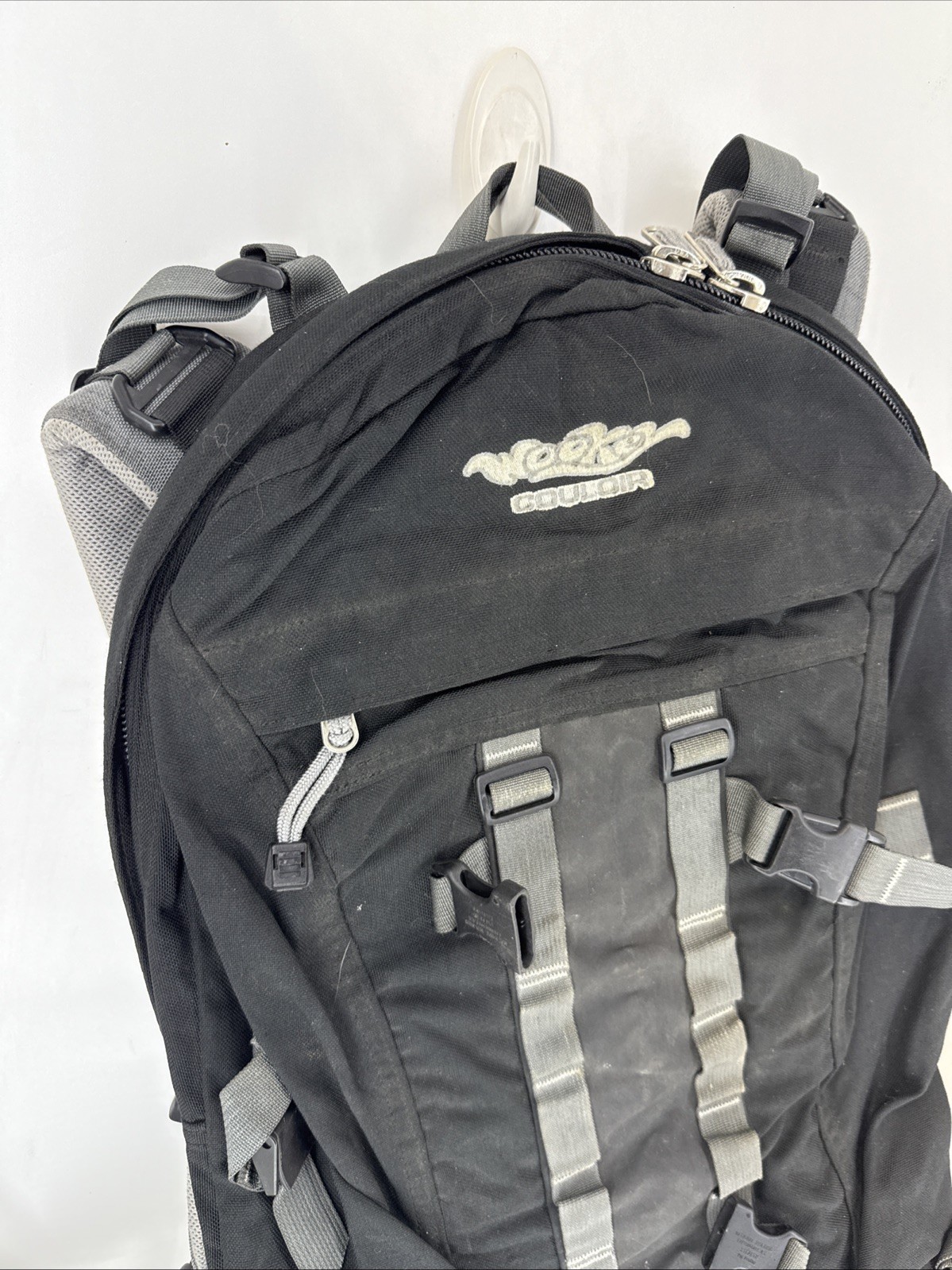 WOOKEY Backpack Early model Good Color Scheme Black / Gray 2