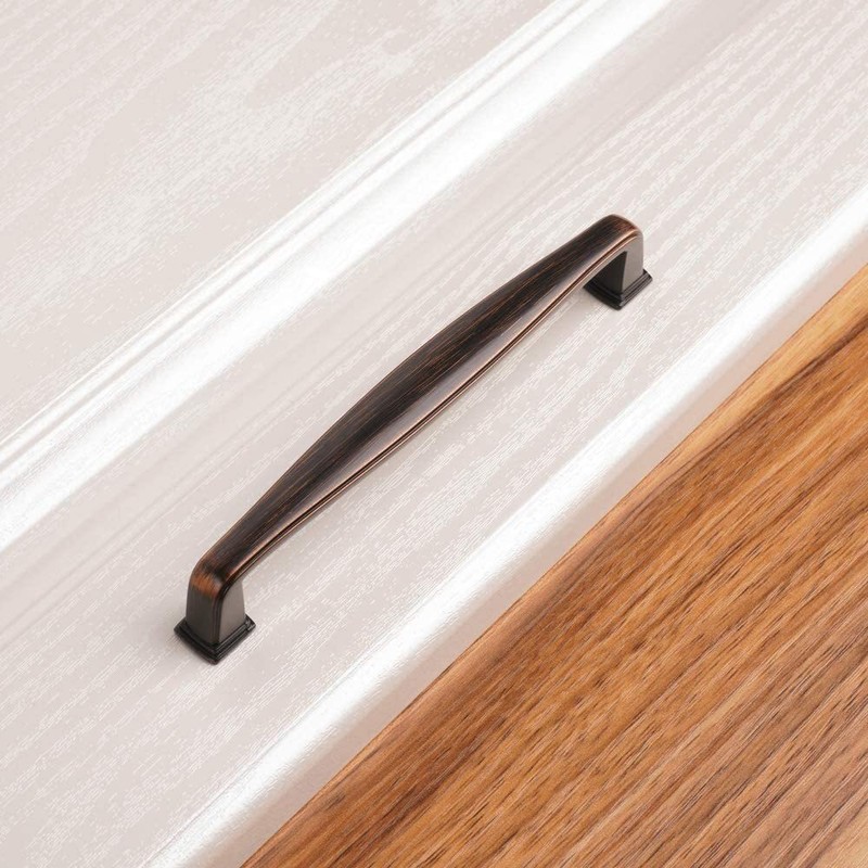 Square Foot Cabinet Arch Pull - Oil Rubbed Bronze Furniture Handle 5 Inch/128... gallery