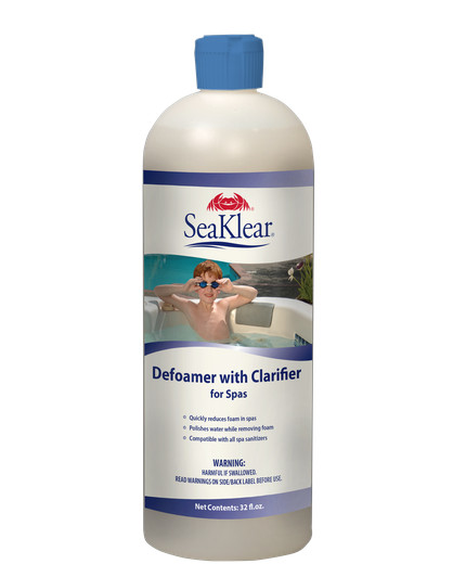 SeaKlear Defoamer with Clarifier for Spas 32oz. gallery