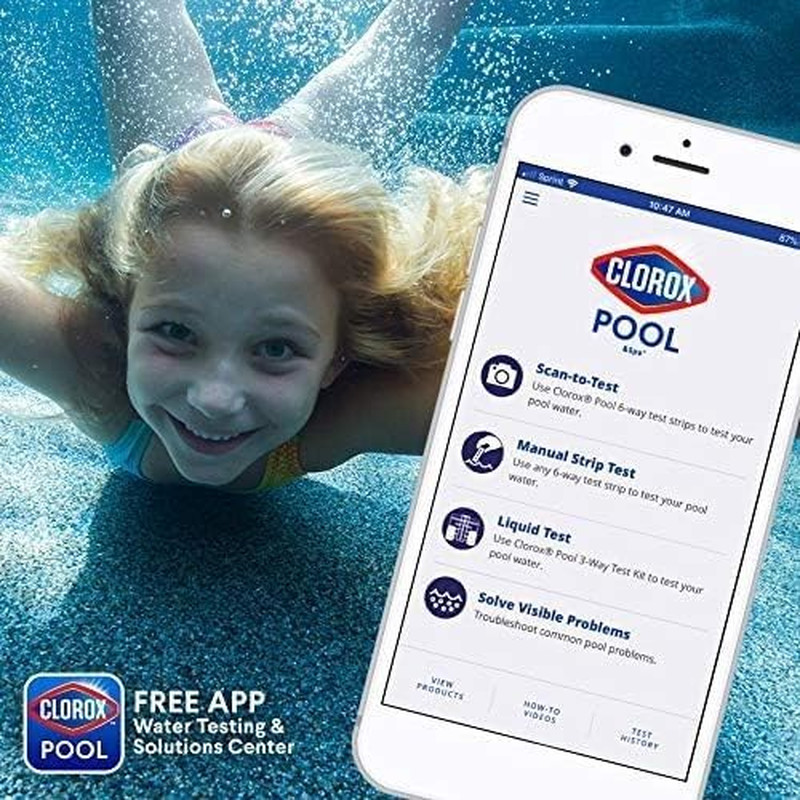 Clorox® Pool&Spa™ Swimming Pool Scale, Metal & Stain Control, Prevents Metal Sta gallery