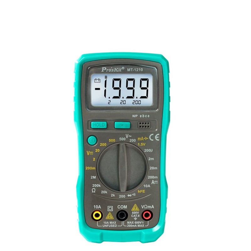 ProsKit (MT-1210) 3 1/2 Compact Digital Multimeter Test Instruments backlight gallery