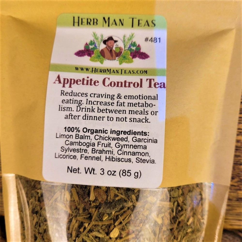 APPETITE CONTROL TEA - Proven to reduce cravings, emotional eating & snacking!