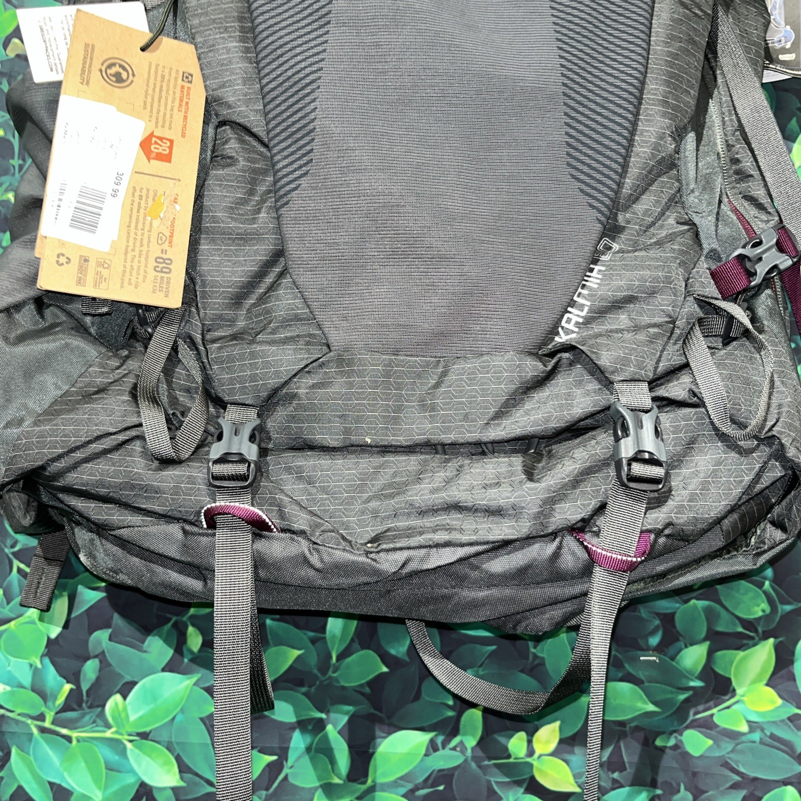 Size S/M- Gregory Gray Kalmia 60 Hiking backpack With defects 4