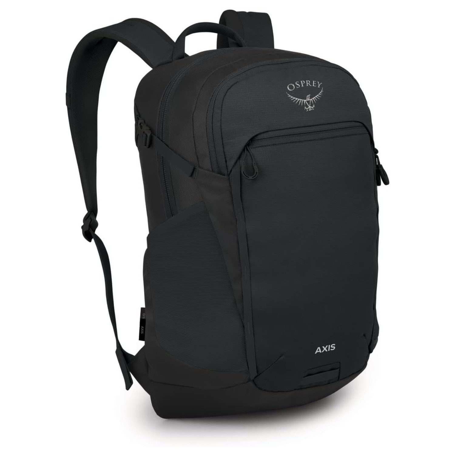 Osprey Axis Laptop Backpack With Water Bottle Pocket & Compression Straps, Black