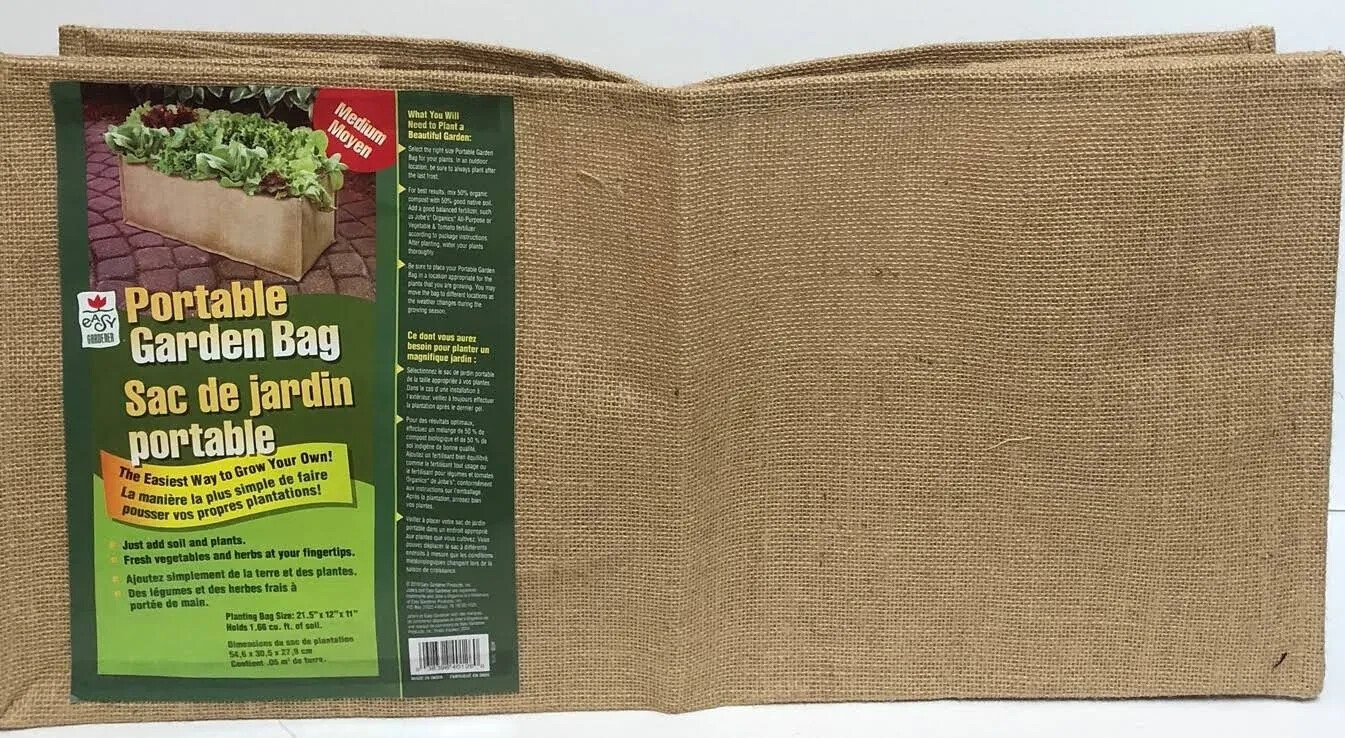 22" x 12" Portable Garden Bag Outdoor Canvas Lawn Patio Flower Vegetable Balcony gallery
