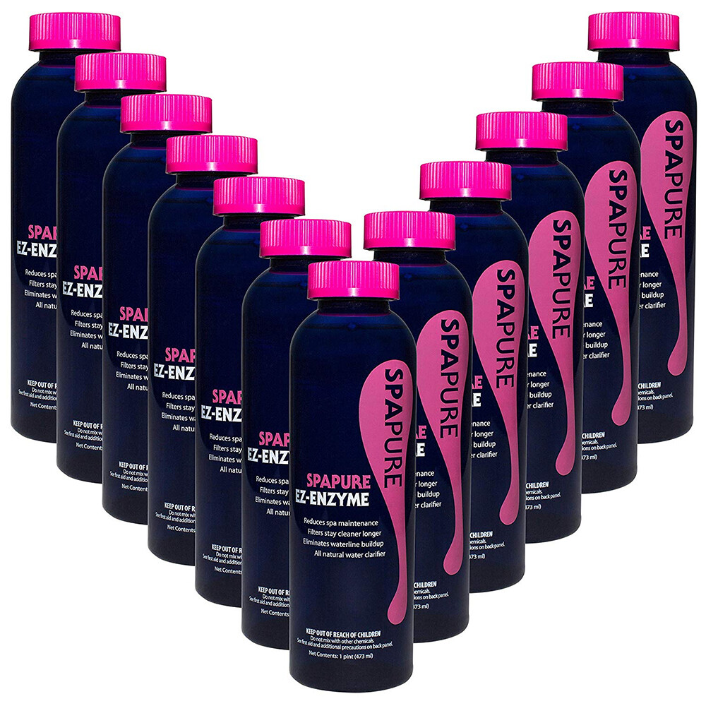 SpaPure EZ-Enzyme (1 pt) 12 Pack All Natural Water Clarifier in Spas & Hot Tubs gallery