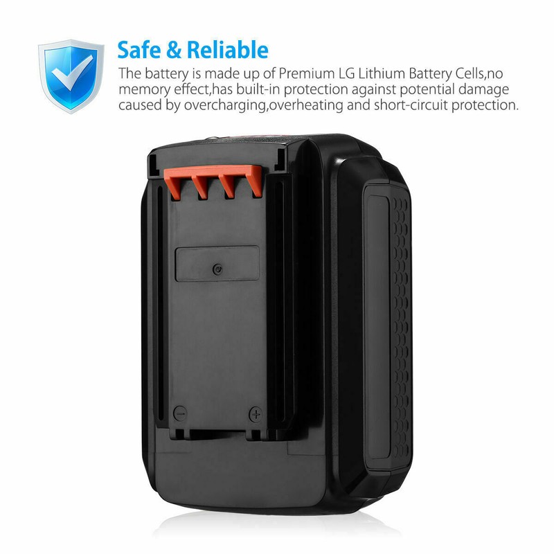40 Volt 2.0Ah Lithium Battery for Black and Decker 40V Max LBX2040 LBXR36 LSW36 gallery