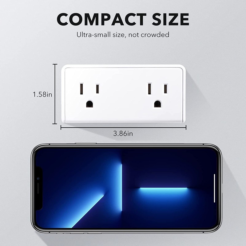 BN-LINK Multi Plug Outlet Extender W/2 USB A+1 USB C,15A 1875W, ETL & FCC Listed gallery