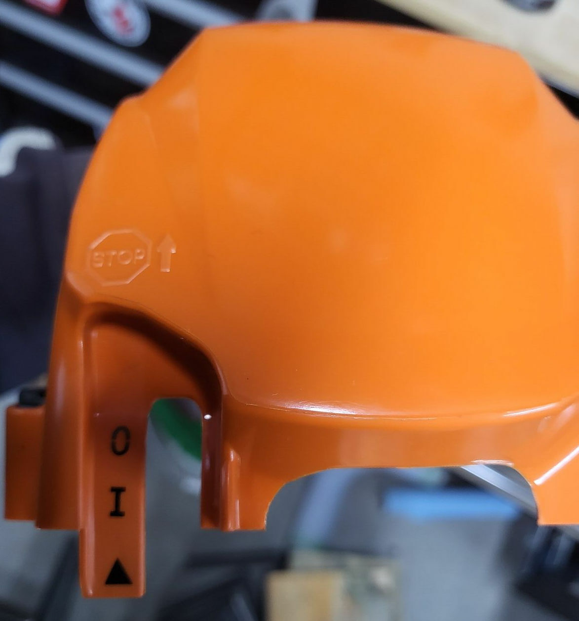 Stihl M-Tronic Run Position/Selector Vinyl Decal / Sticker gallery