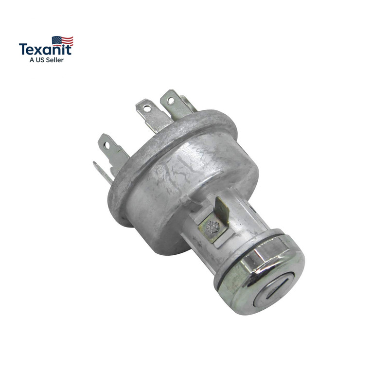 Ignition Key Switch RE45963 50712065 Compatible with John Deere Tractors 5200 52 gallery