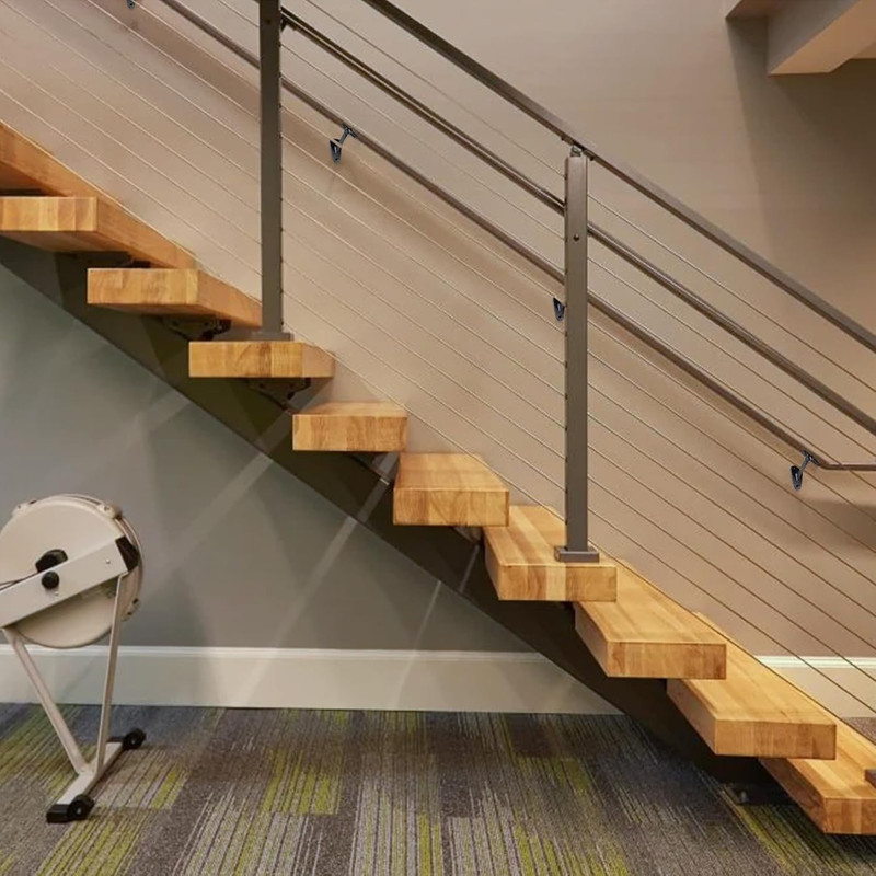 Handrail Stair Brackets, 6 Pack Heavy Duty Hand Rail Bracket for Stairways Handr gallery