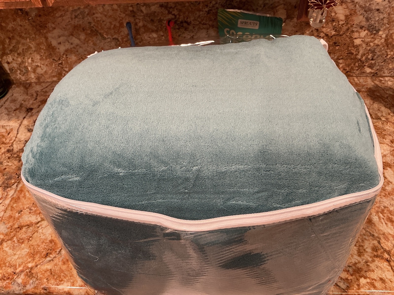 Sleep Philosophy True North Soloft Velour Plush TEAL Sheet Set Deep Pocket KING gallery