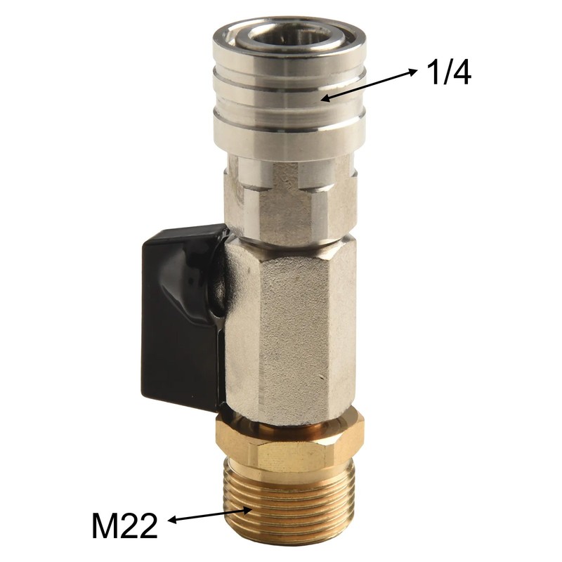 Leverage Design High Pressure Washer Ball Valve for Easy Opening and Closing gallery