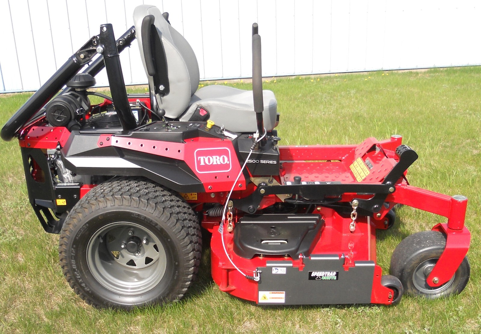Speedtrap® Chute Blocker Toro® Titan® HD 1500/2000/2500 48/52/60 30 sec install! gallery