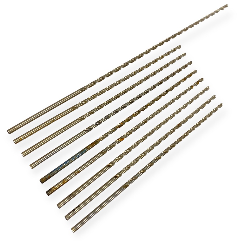Professional Extra Long Drill Bits for Wood Aluminum Plastic, 9 Pcs