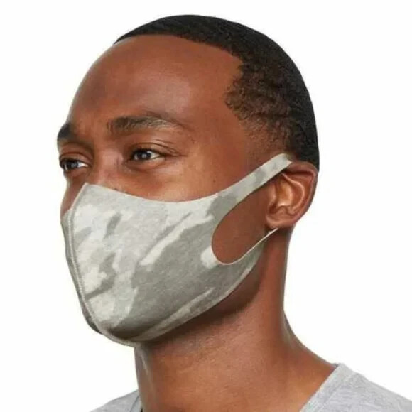 32 Degrees Cool Adult Face Cover Masks EXTENDED SIZE Black Gray Blue 8-pack gallery
