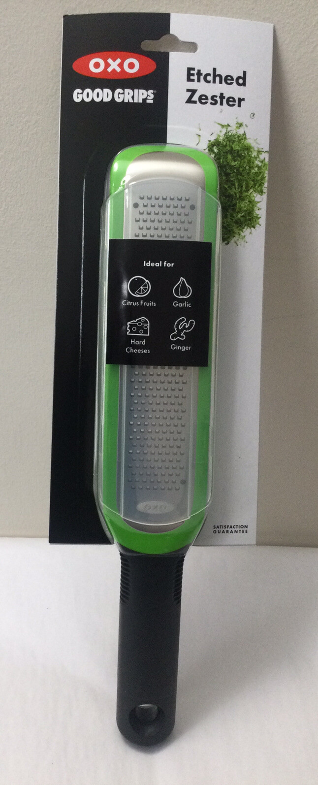 New OXO Good Grips Etched Zester Cheese Grater Stainless Steel Non Slip Handle gallery