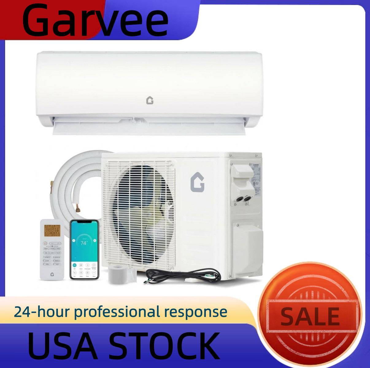 23000 BTU Mini Split AC/Heating System, 230V WIFI Enabled Energy Efficient Mini gallery