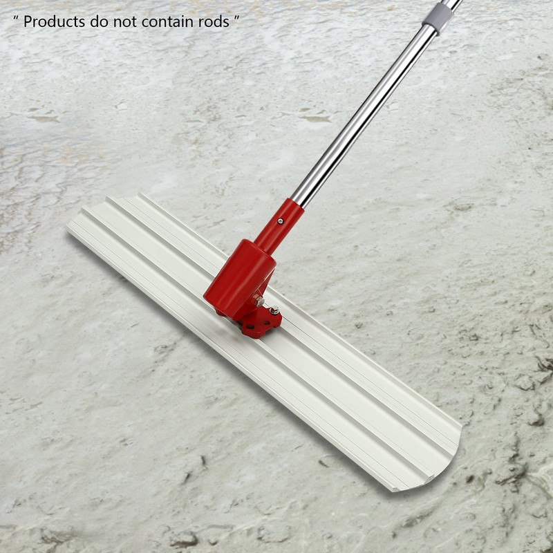 Rectangular Concrete Trowel Round End Concrete Finishing Tool Trowel w/Connector gallery