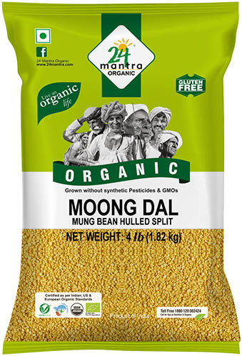 24 Mantra Organic Moong Dal - Yellow Lentils - 4 lbs gallery
