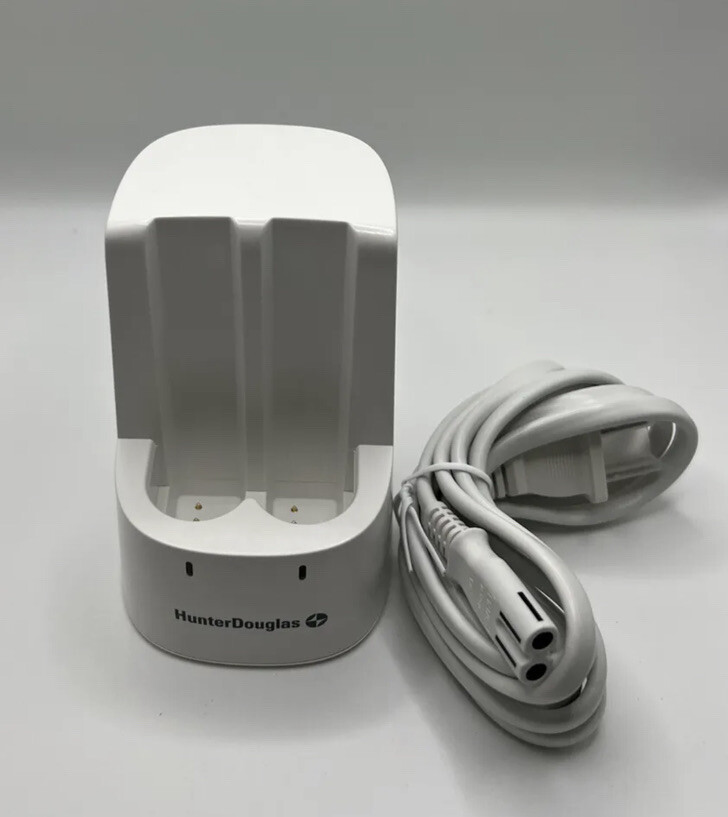 Hunter Douglas NEW Dual Charger Charging Station Rechargeable Battery gallery