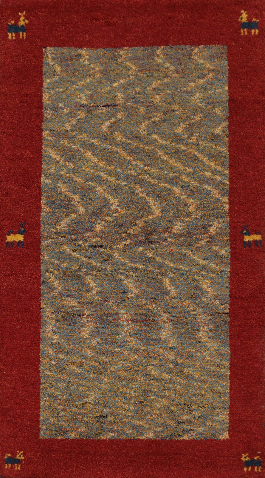 Handmade Wool Oriental Rug 2x4 Tribal Style Accent Carpet gallery