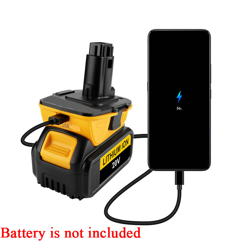 PACK 18V To 20V MAX DCA1820 Adapter Converter For DEWALT 20 Volt Battery Li-ion gallery