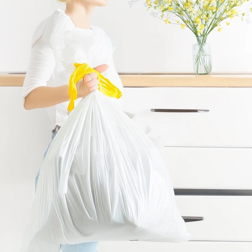 Great Value 21-Gallon Unscented Multipurpose Drawstring Trash Bags, Pack of 45 gallery