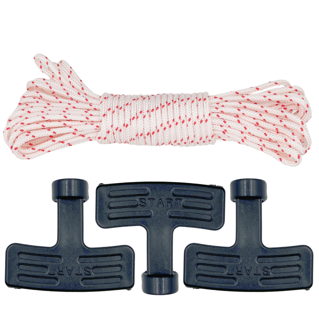 Starter Rope Pull Cord 5mm x 10m (30Feet) w Handle for Honda Briggs Kohler gallery
