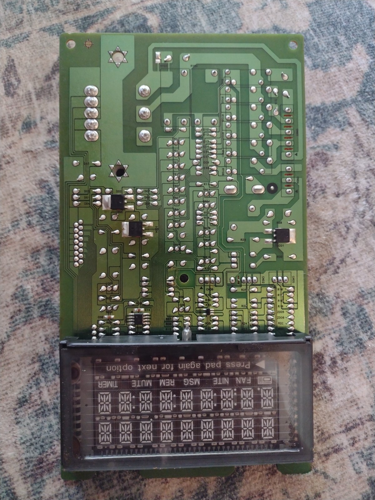 Microwave Control Board DE41-00310B RAS-OTR9GV gallery