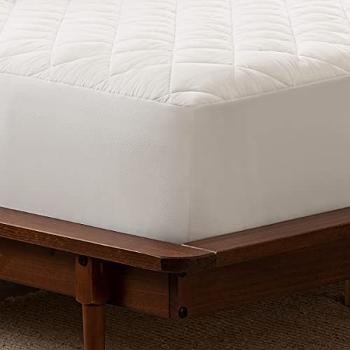 SERTA Power Clean Quilted Soft Waterproof Mattress Pad Protector with 15" Deep gallery