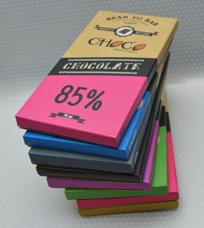 Peruvian CHOCO Museo, Chocolate 100 %, 91%, 85%, 52% gallery