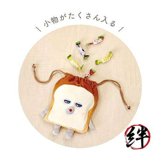 T's Factory Bread Thief Plush Drawstring Bag Bread Thief PD-5530232PD gallery