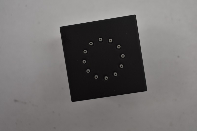 Fantini Rubinetti Matte Black Squared Lateral Adjustable Body Spray Wall Mounted gallery