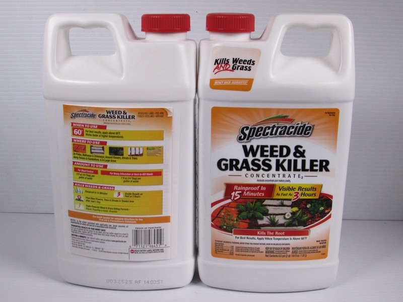 2 Pack Spectracide Weed & Grass Killer, 64 Fl Oz Each Concentrate TWO BOTTLES gallery