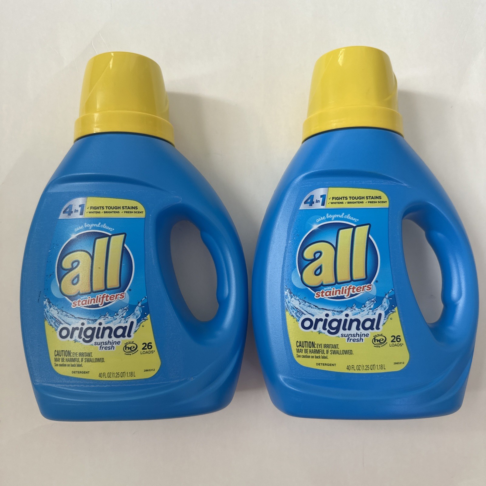 (2) All Laundry Stainlifters 4 in Sunshine Fresh Scent 40 fl oz gallery