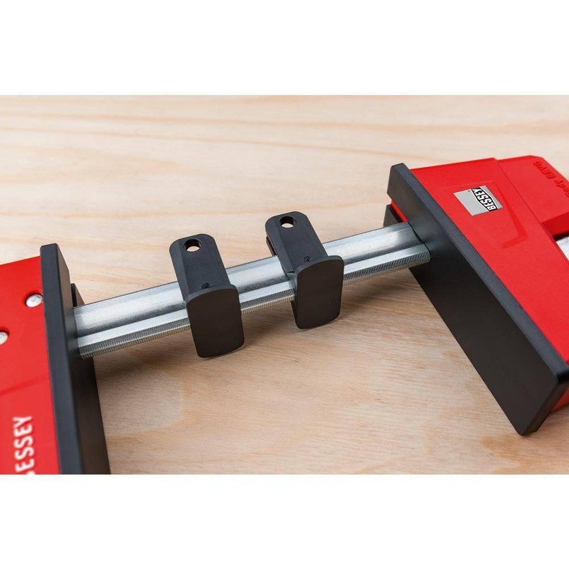 BESSEY Parallel Clamp Composite Plastic Handle 12 in. Capacity 3-3/4 in. Throat gallery