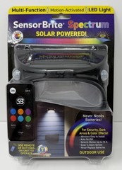 On-Tel Sensor Brite Solar Powered Motion Activated LightSBSP-PKG-01-0124-300