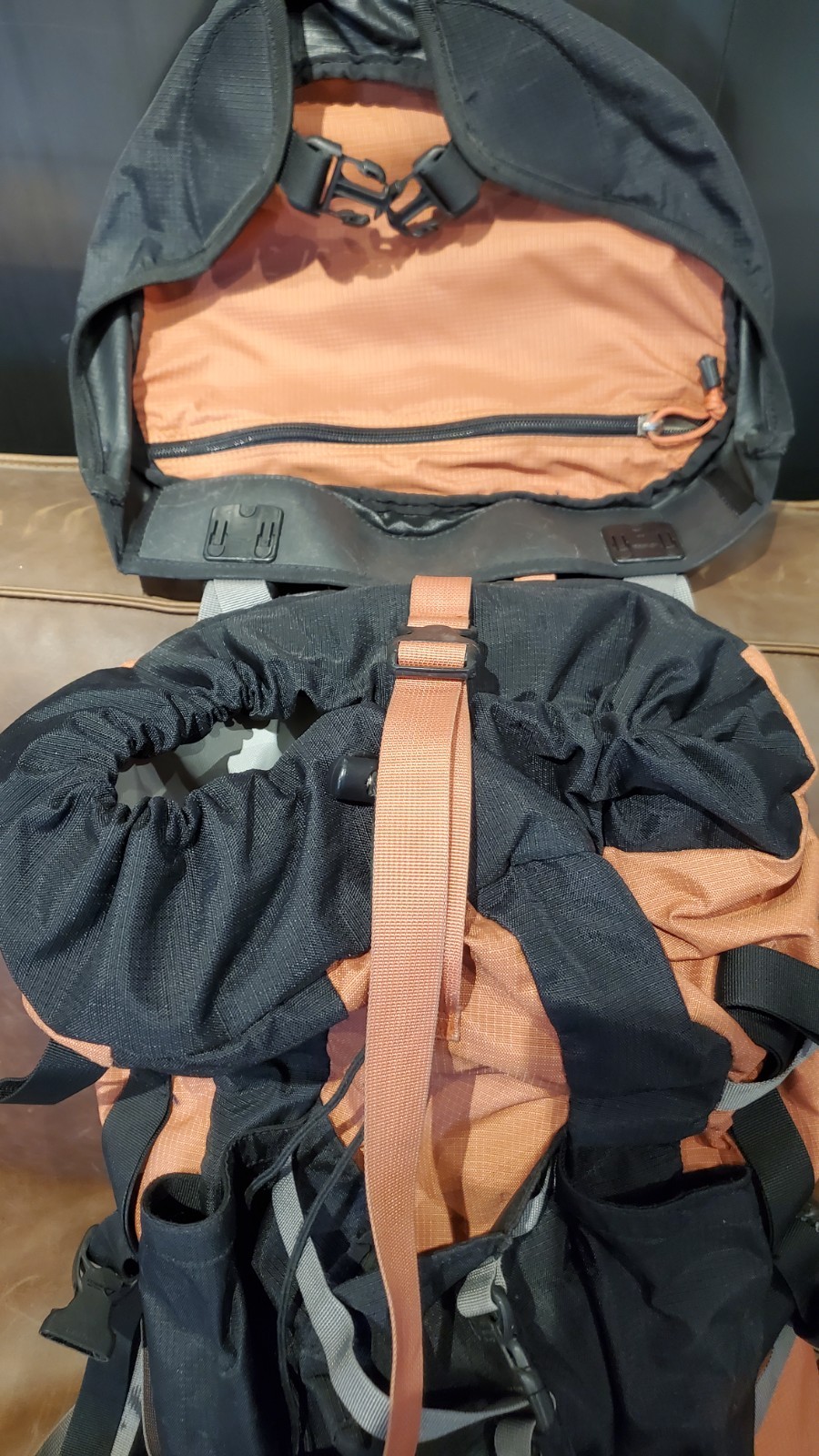 Black Diamond  44L Alpine Climbing Backpack, Rare (Prototype), w/ crampon pouch 2