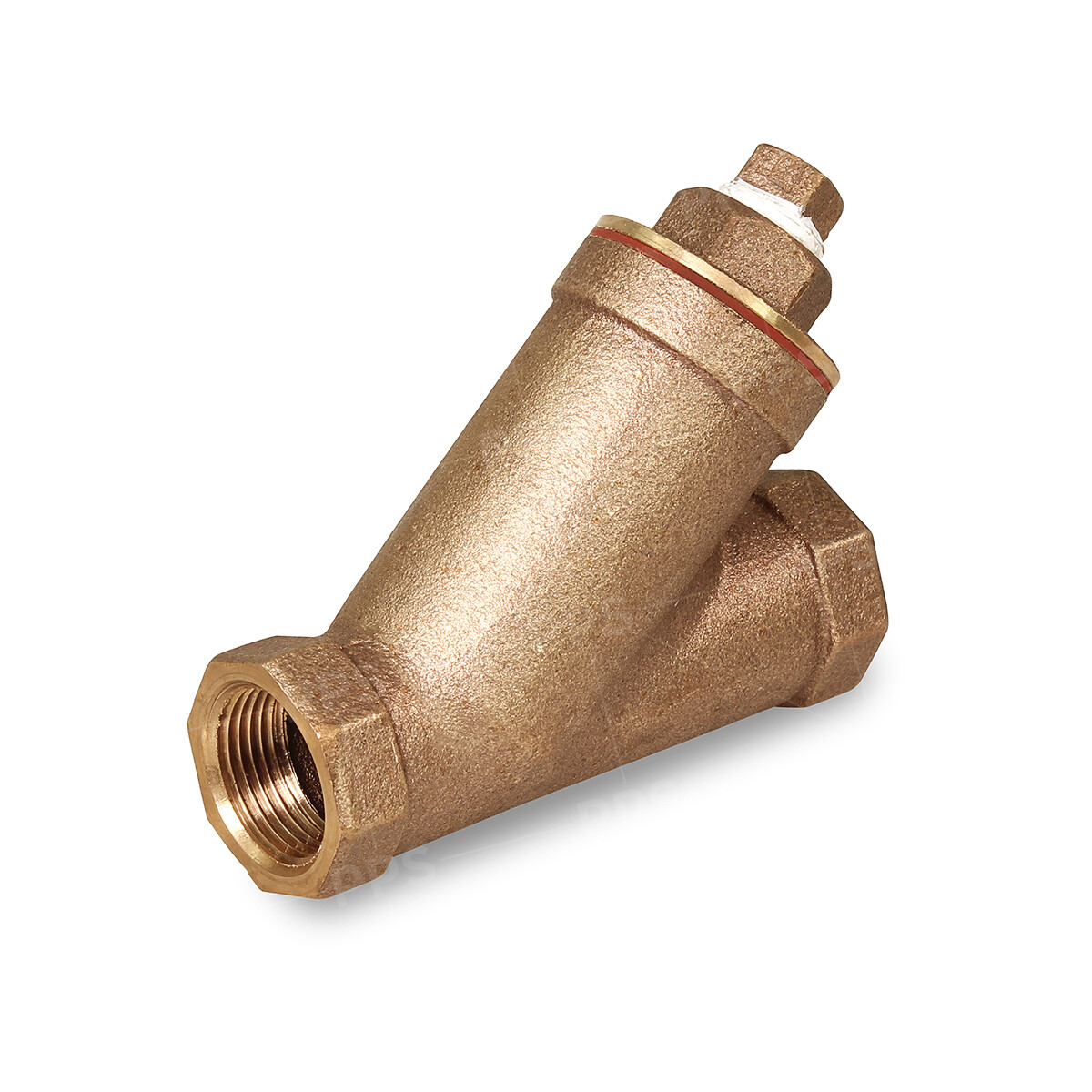 Midline Valve Y-Strainer Pipeline Filter Valve, FIP Connection Cast Brass (5 PK) gallery