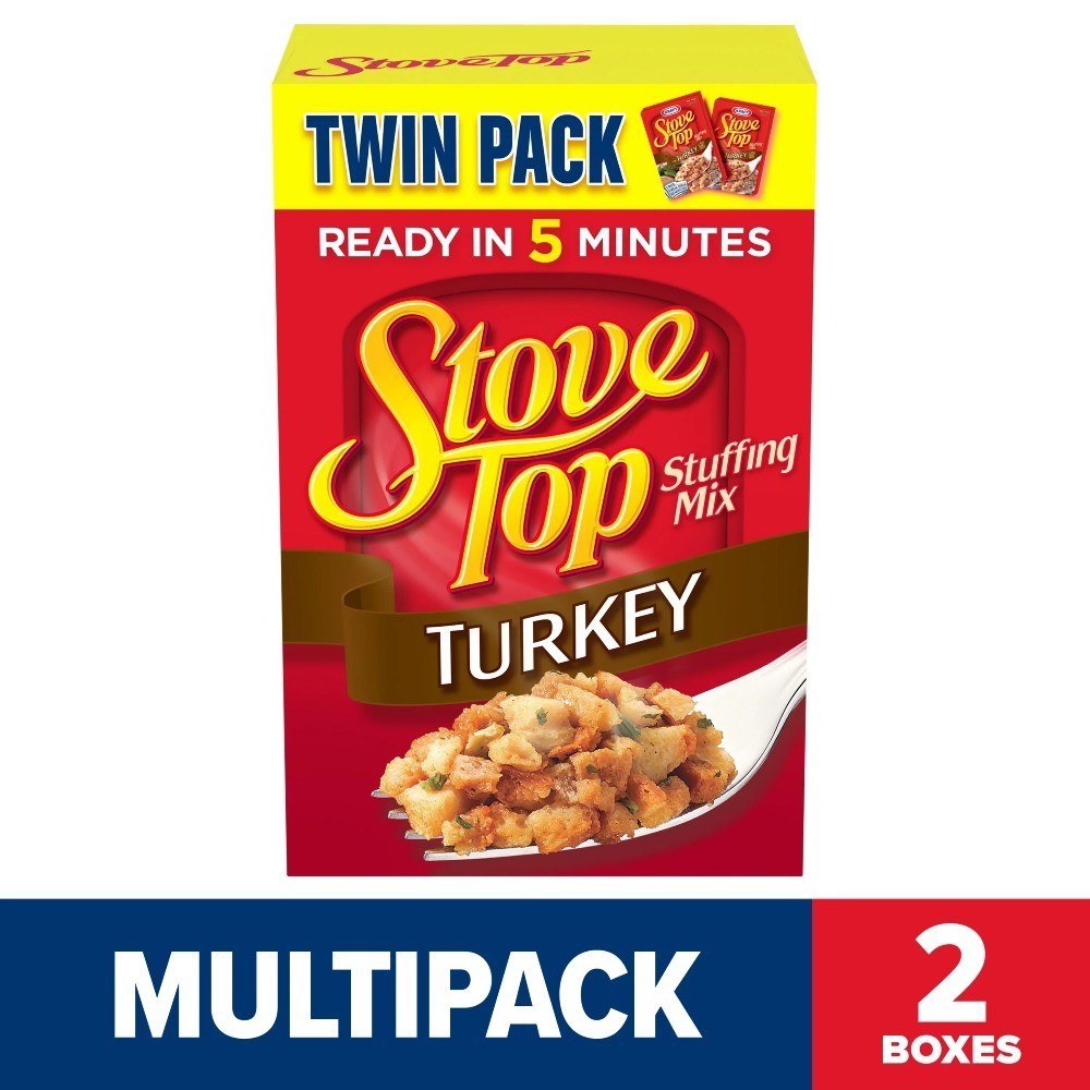 Turkey Stuffing Mix Side Dish Twin Pack of 2 Boxes 6 oz Each gallery