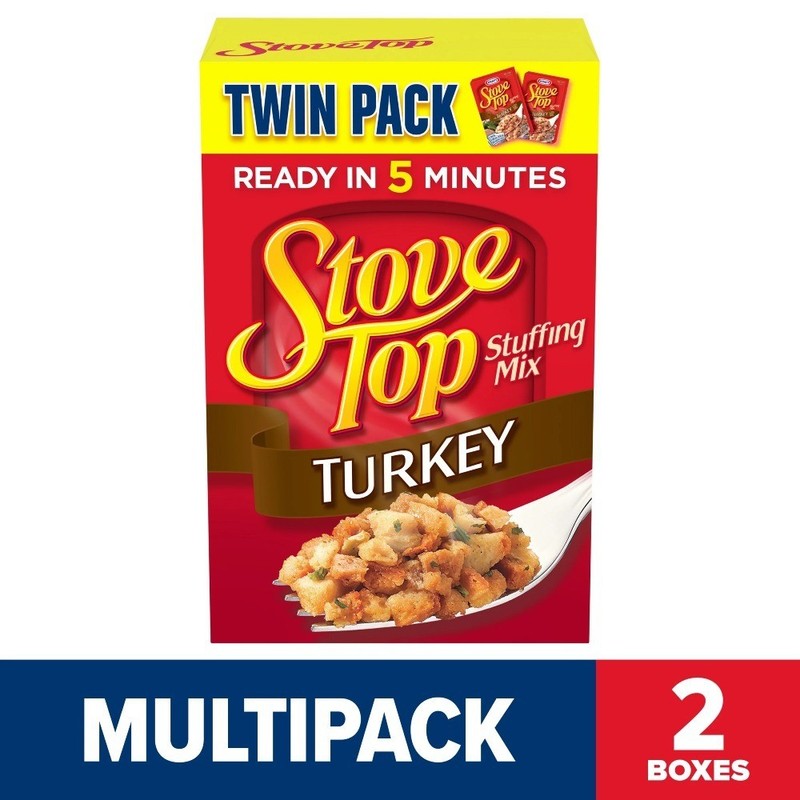 Turkey Stuffing Mix Side Dish Twin Pack of 2 Boxes 6 oz Each gallery