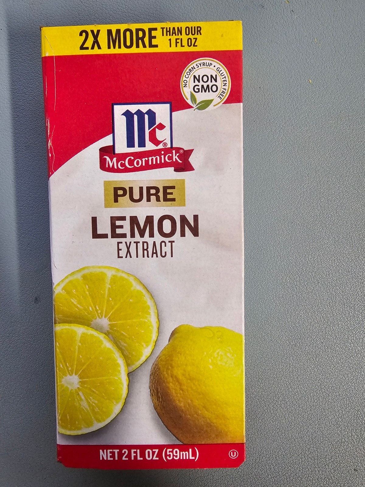 2 PACK McCormick Pure Lemon Extract, 2 fl oz gallery
