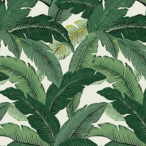 Outdoor Tufted Low Back Cushions, Solid Fluffy 42x21x4 Swaying Palms Green gallery